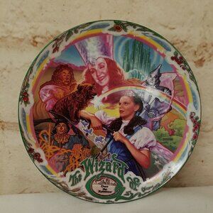 Wizard of Oz Over the Rainbow Musical Collector's Plate 7.5" Knowles